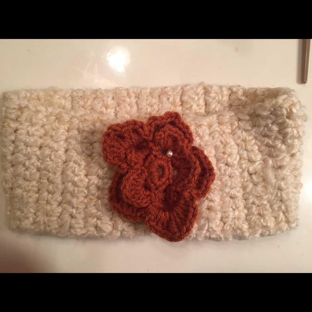 Crochet winter head band